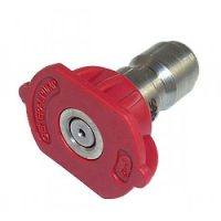 Red Pressure Washer Nozzle / Tip   0 Degree