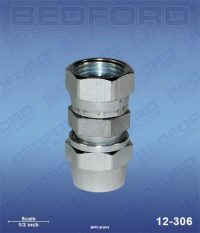 Bedford 1/4" x 3/8" Hose Fitting Part# 12306